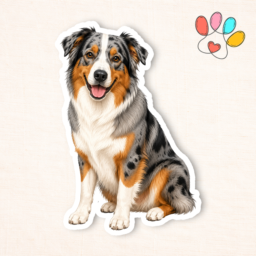 Australian Shepherd Sticker
