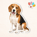 Beagle Sticker