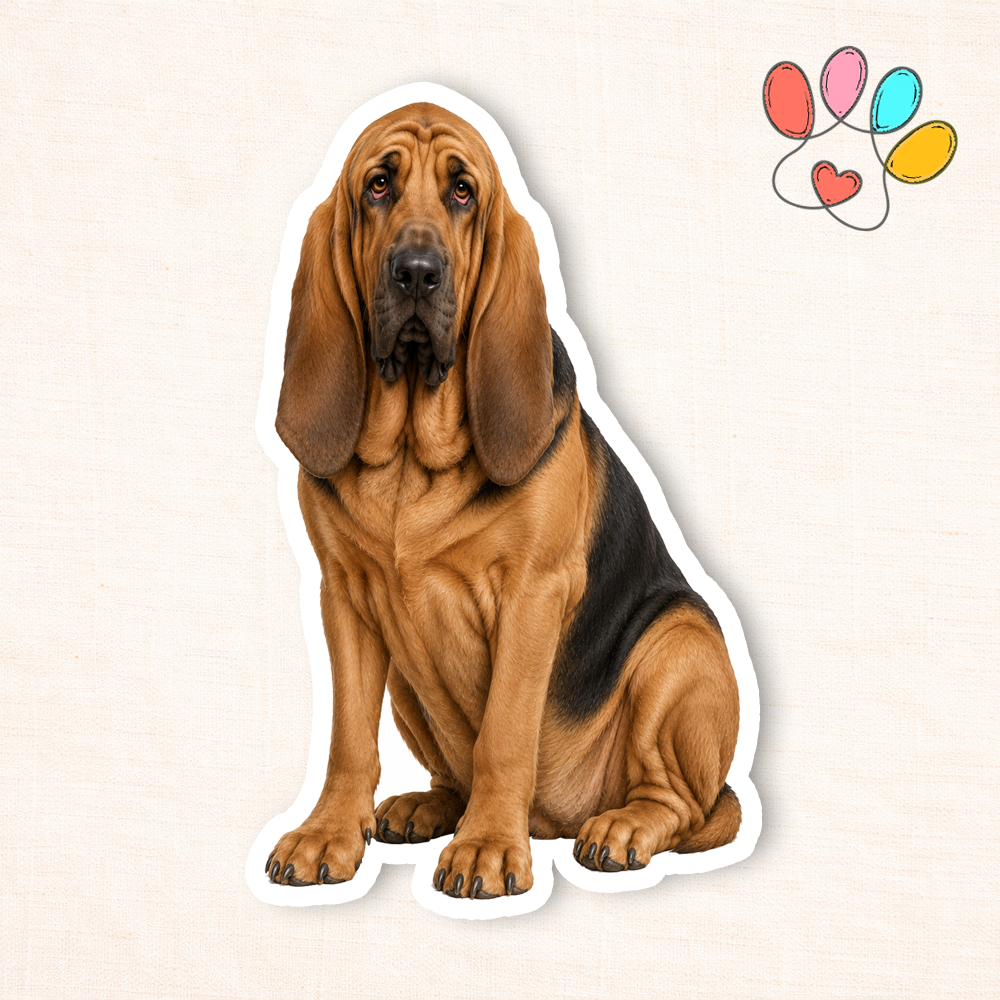 Bloodhound Sticker