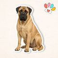 Bull Mastif Sticker
