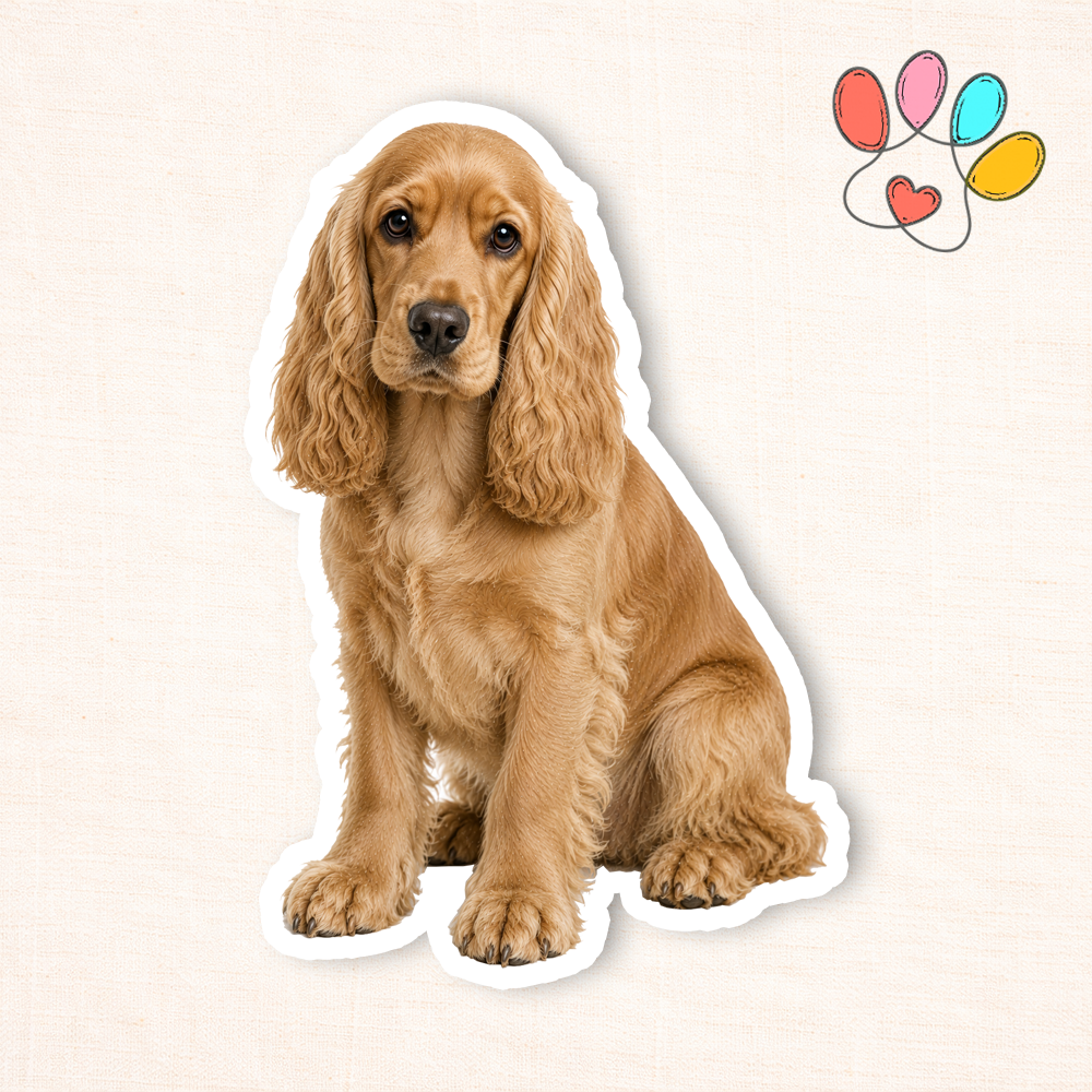 Cocker Spaniel Sticker
