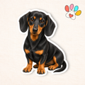 Dachshund Sticker