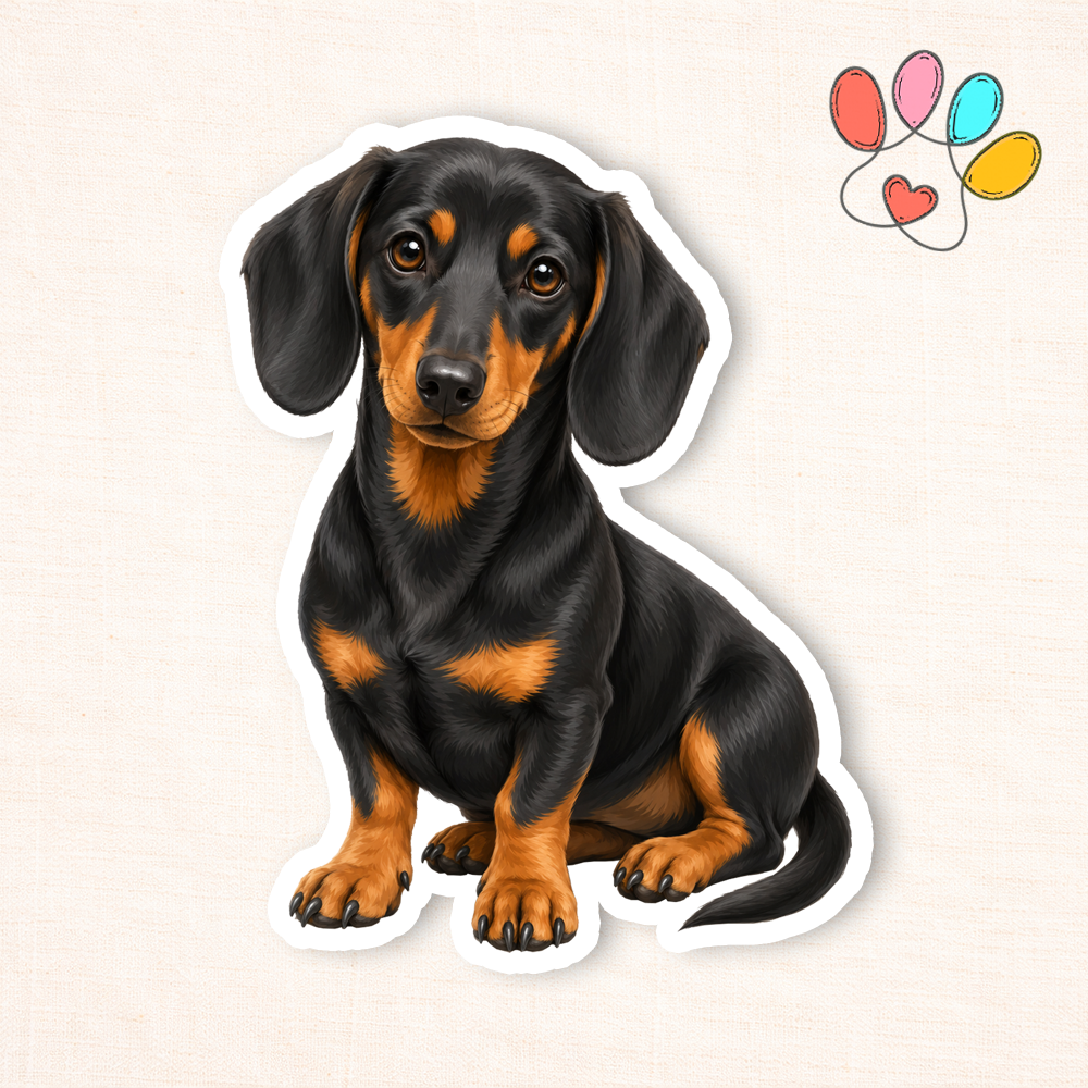 Dachshund Sticker