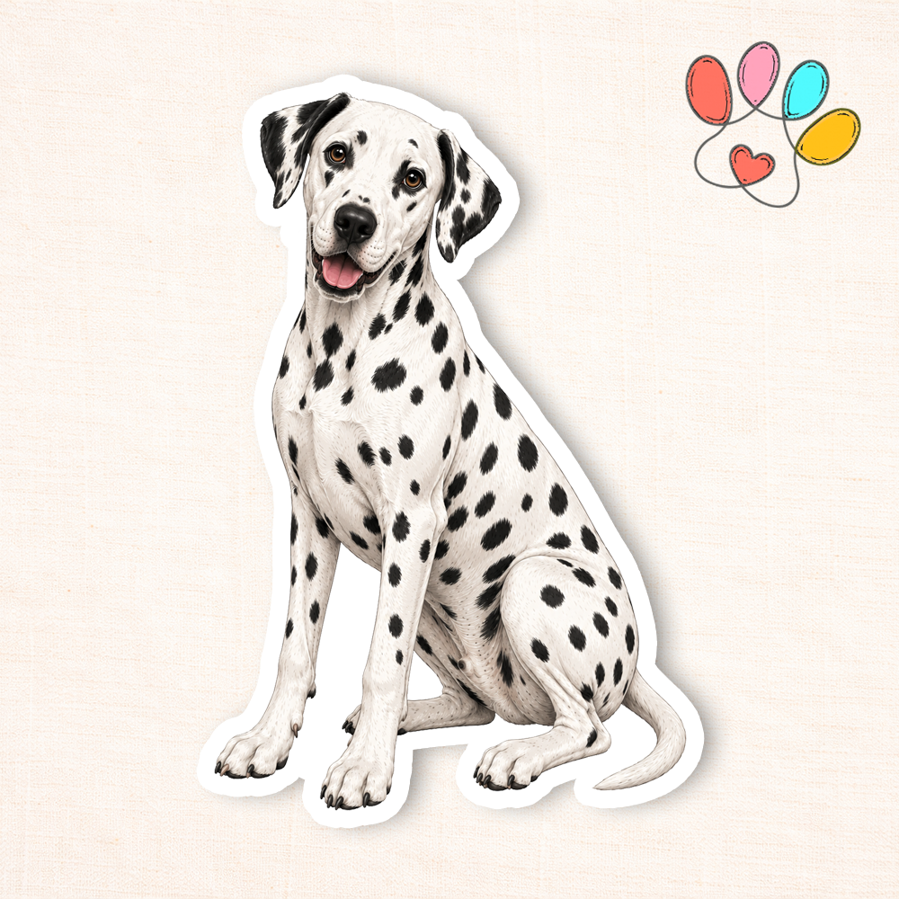 Dalmatian Sticker