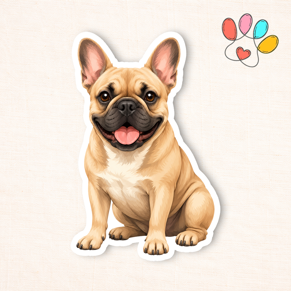 French Bulldog Sticker