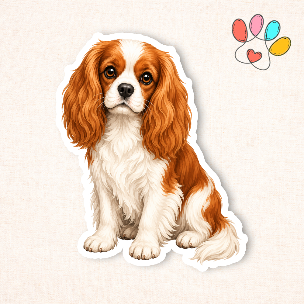 King Charles Spaniel Sticker