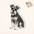 Miniature Schnauzer Sticker