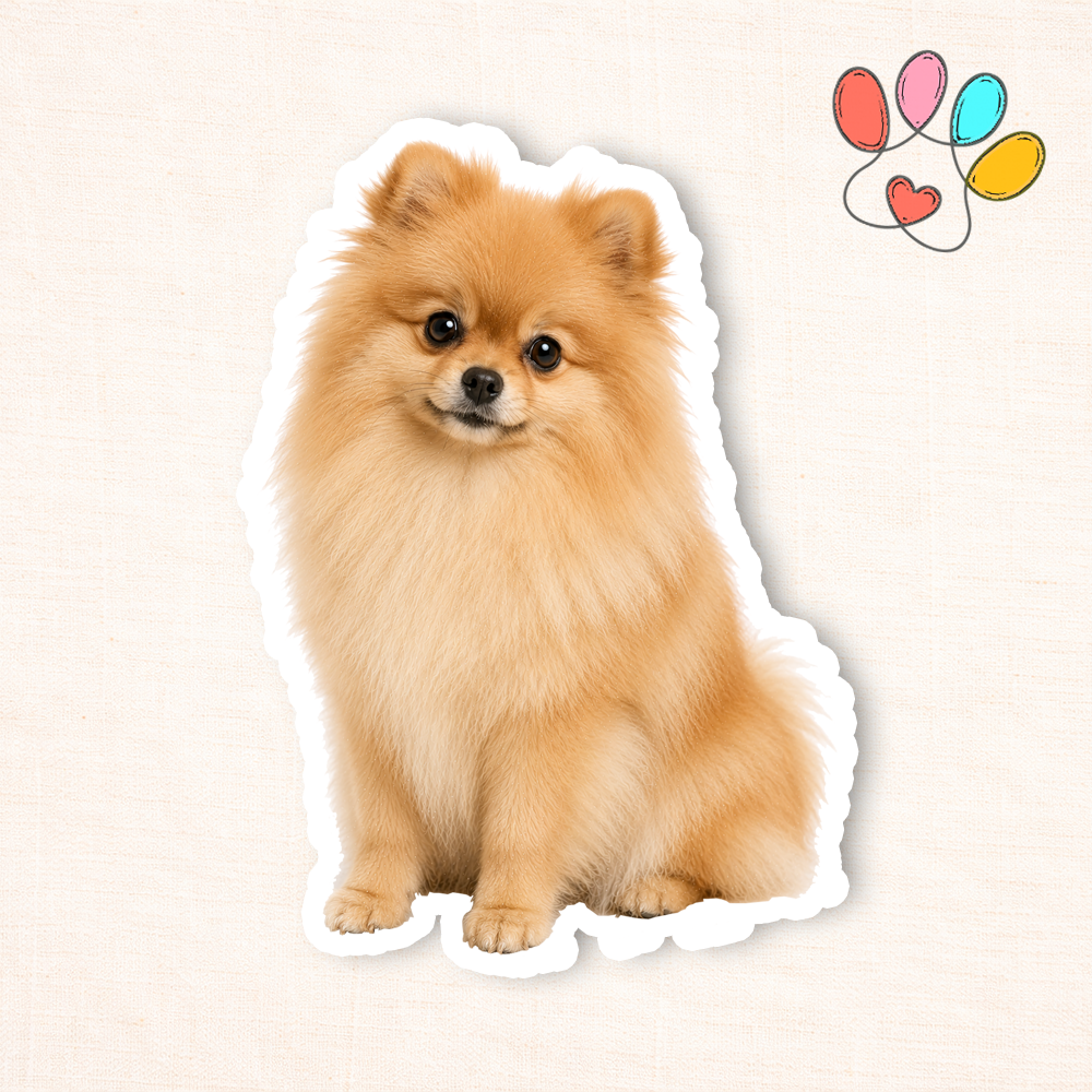 Pomeranian Sticker