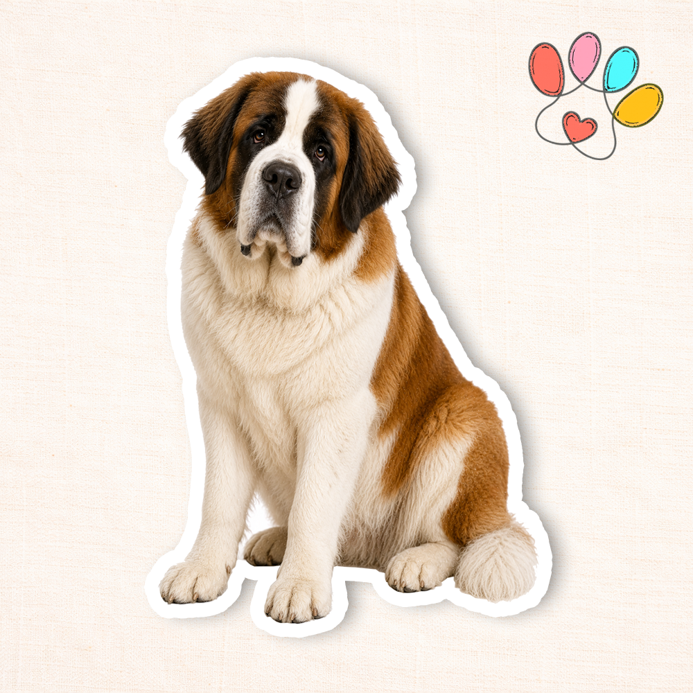 Saint Bernard Sticker
