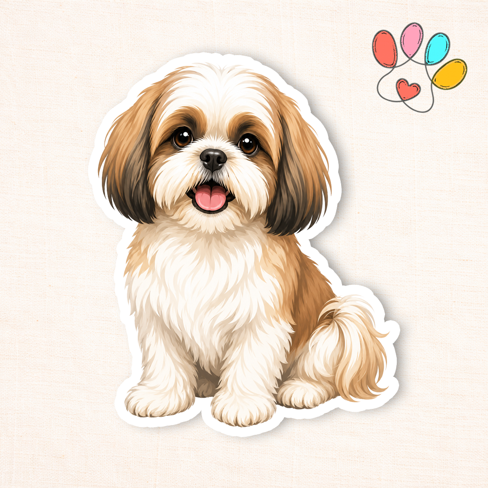 Shih Tzu Sticker