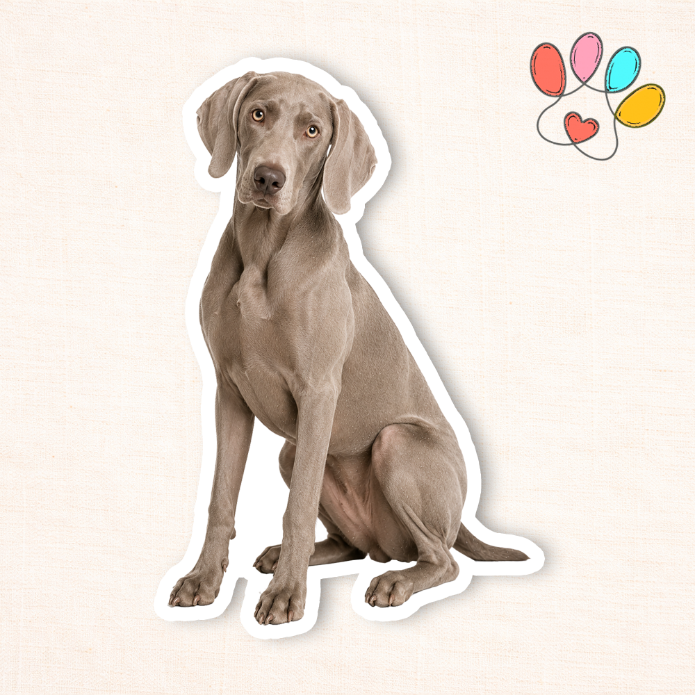 Weimaraner Sticker