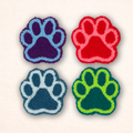 Dog Paw Punch Needle Coaster