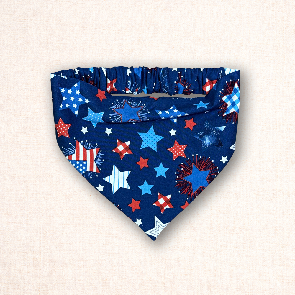 Star Spangled Scrunch & Wag Bandana