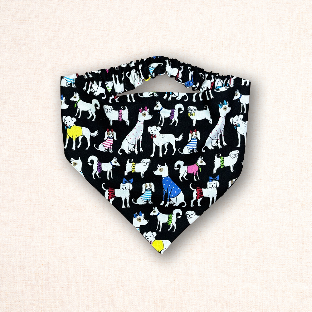Dapper Dog Scrunch & Wag Bandana