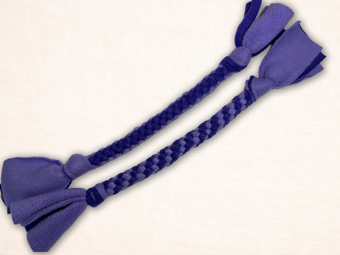 Braided Fleece Tug Toy